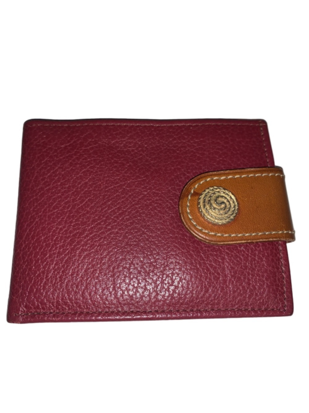 Women's Tilley Leather Wallet One Size Red and Brown